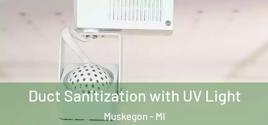 Duct Sanitization with UV Light Muskegon - MI